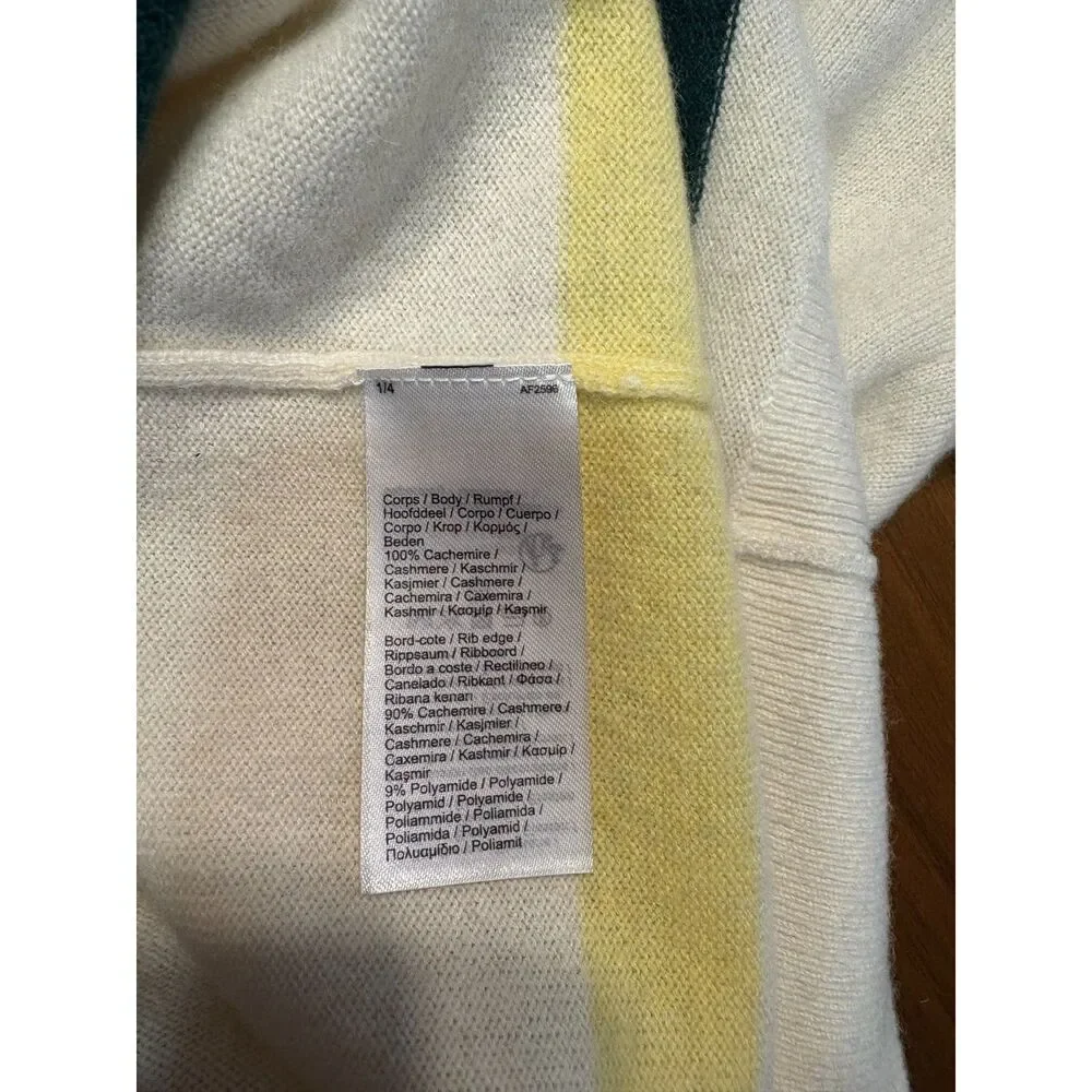 NWT Authentic Lacoste Sport Cashmere V Neck Sweater Size S - Picture 8 of 9